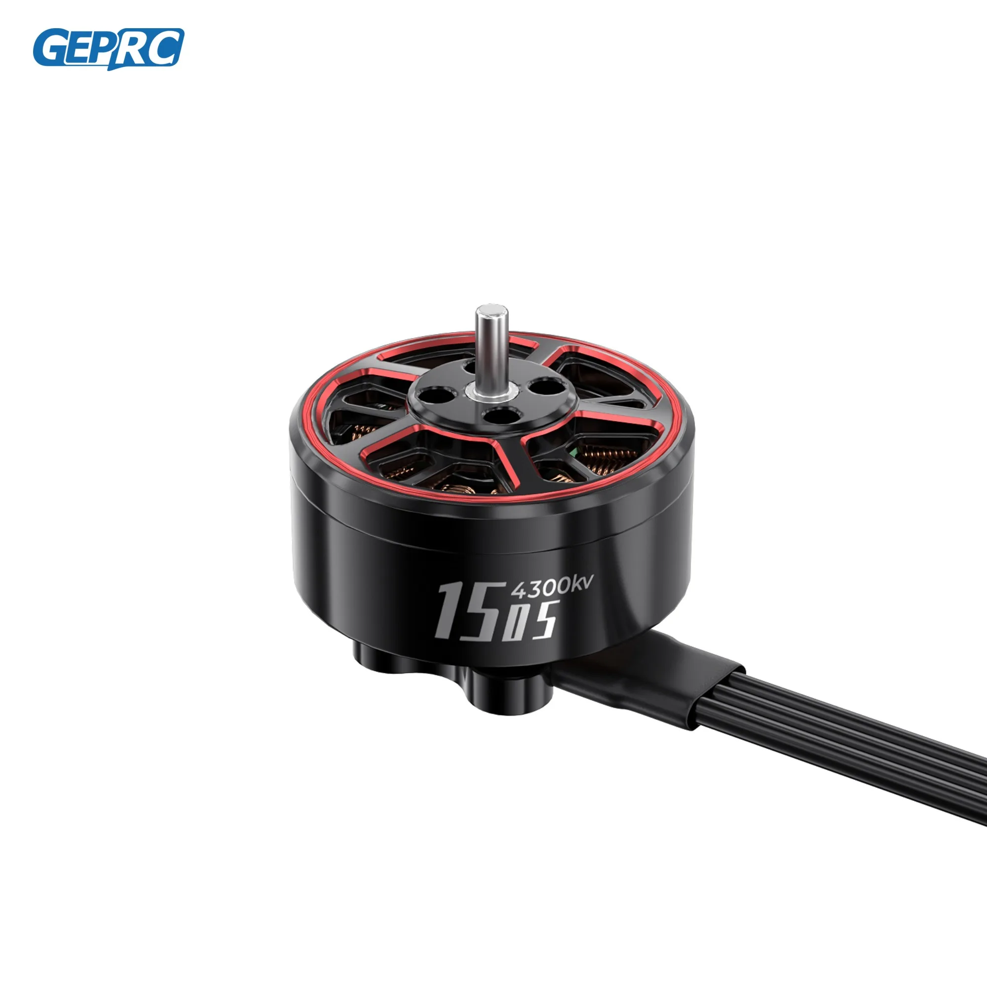 GEPRC SPEEDX2 1505 4300KV Motor 20A-30A Brushless 16.8V Motor Black with 2.5 - 3.5 Inch RC FPV Racing Drone Multicopter thumbnail 2