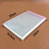 200pcs CD DVD Record Plastic Bags Disc Case Holder Storage Plastic Wrap Clear Self Adhesive Cellophane Packaging Bag 3