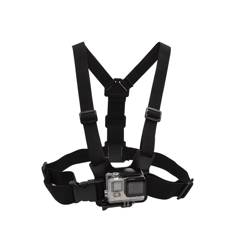 For GoPro Hero 12 Adjustable Chest Mount Harness Strap For GoPro Hero 11 10 9 8 SJCAM EKEN DJI AKASO Action Camera Accessories