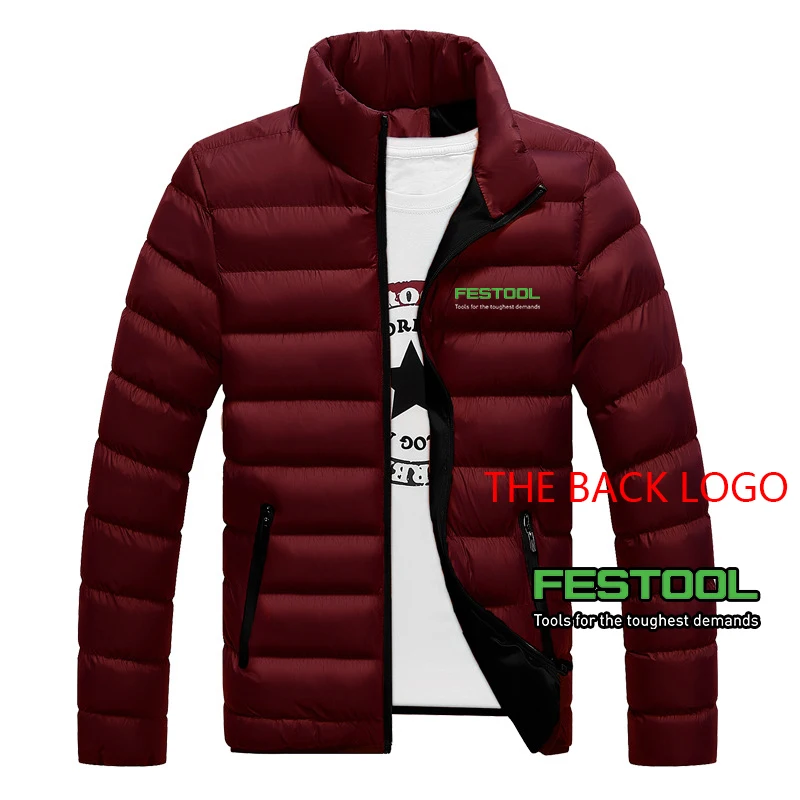 Cotton Zipper Jackets Men Autumn Winter Warm Coats