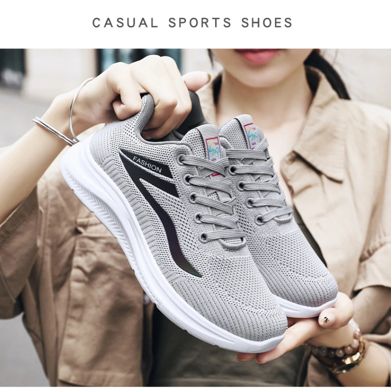 Unisex 2024 Spring New Women's Shoes Hot Selling Large Size Soft Sole Casual Sports Shoes for Women 6