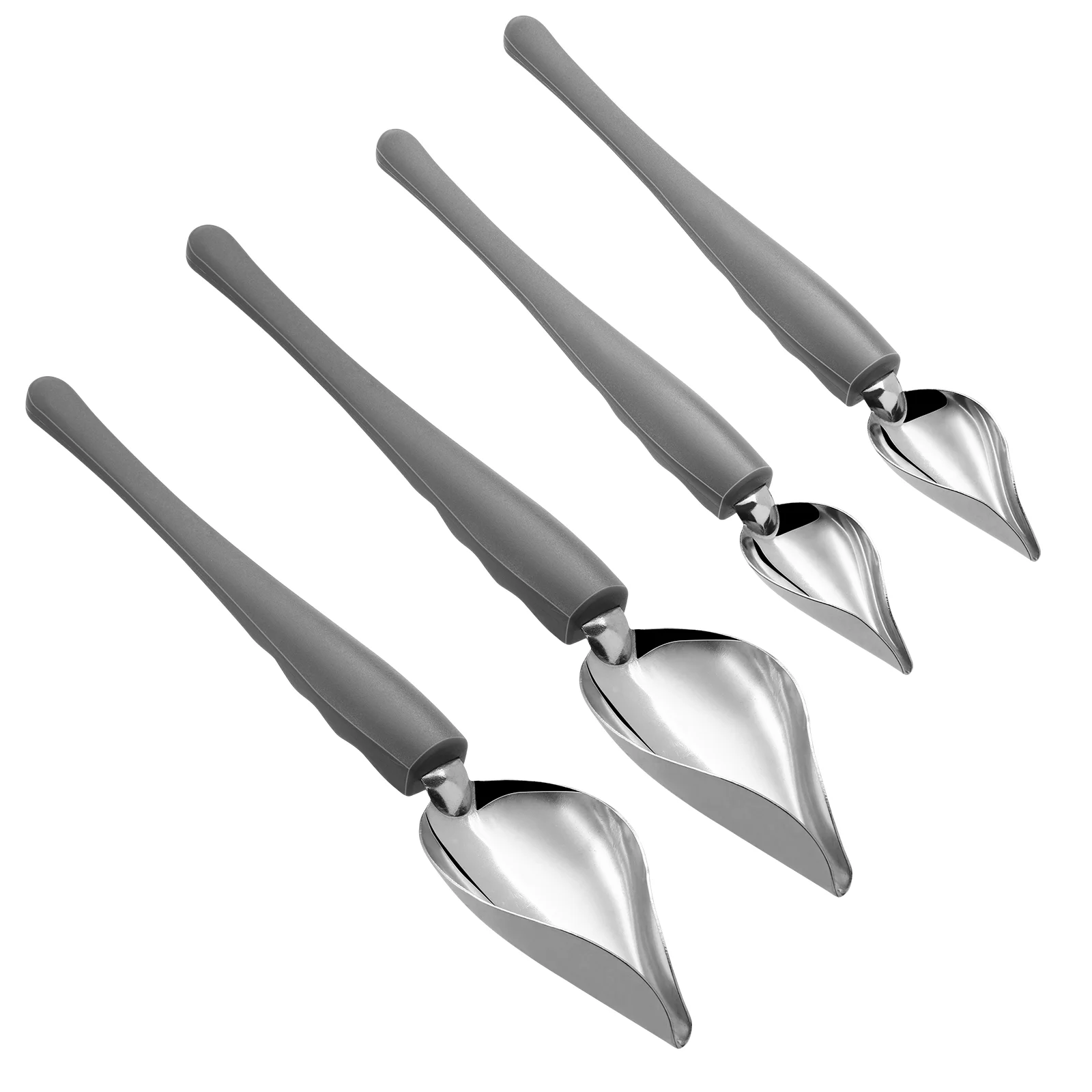 4pcs Dessert Decorating Spoons Chocolate Dipping Tools Multipurpose