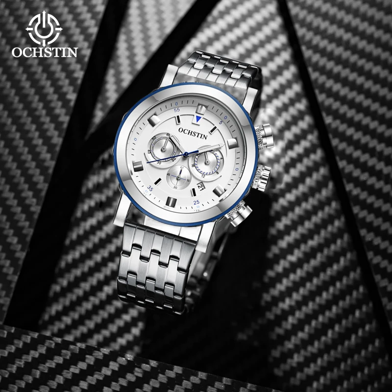 OCHSTIN Promotional 2024 Original Series Multi functional Quartz Movement Waterproof Watch Business Luxury Men's Quartz Watch