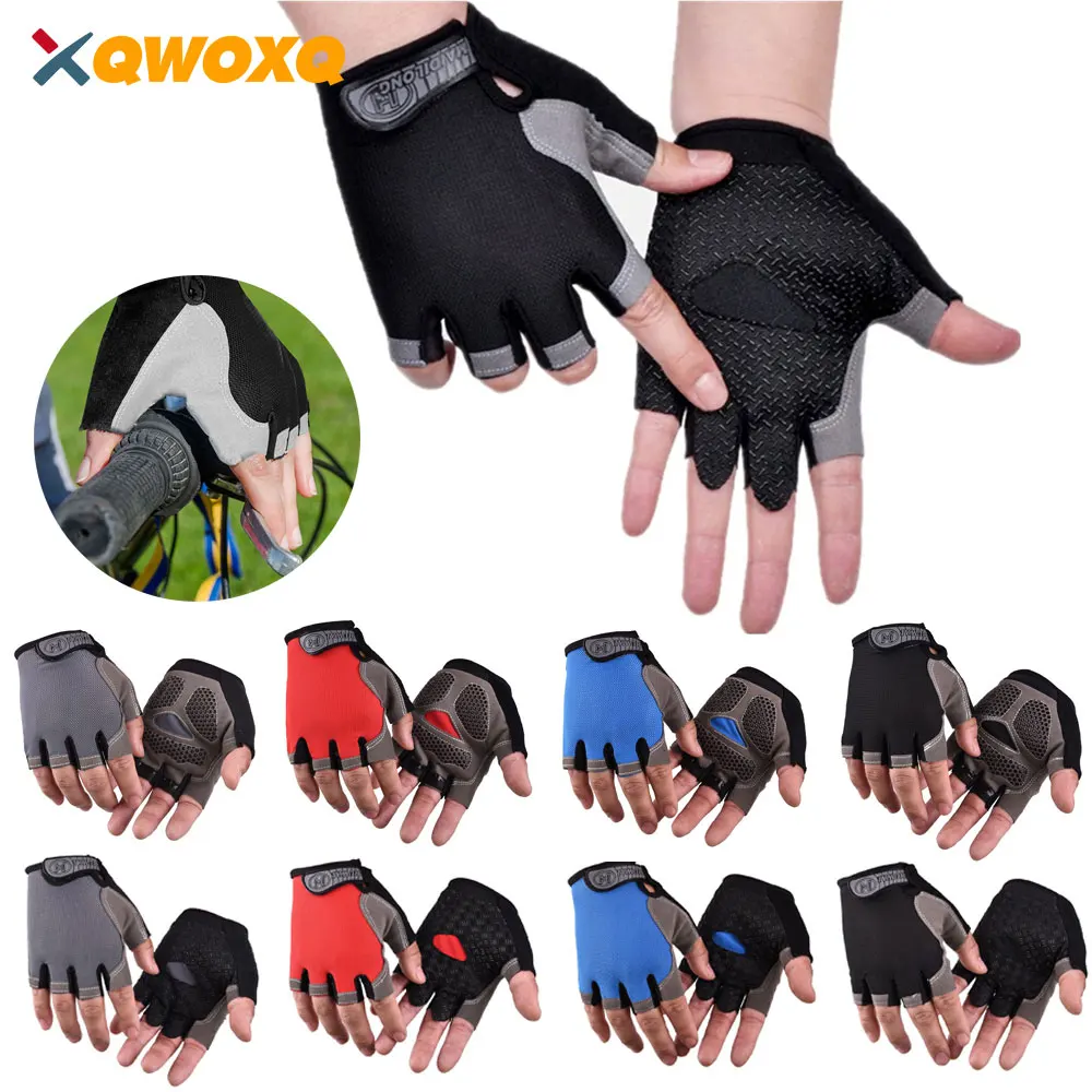 Unisex Anti-Slip Shock-Absorbing Breathable Cycling Gloves