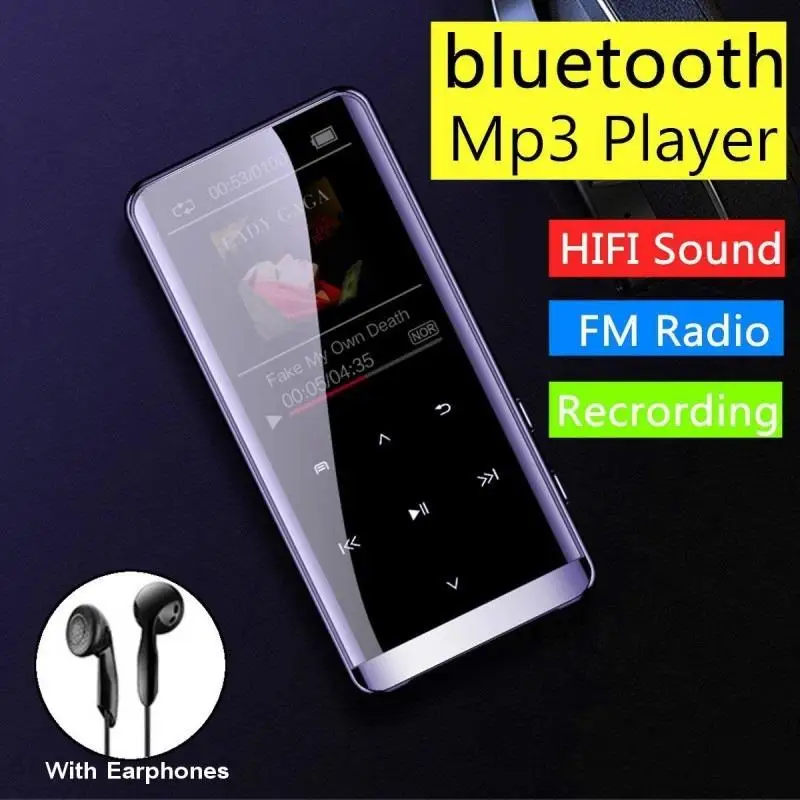 

M13 Bluetooth HIFI MP4 плеер электронная книга FM-радио OTG передача Голосовое управление Запись Воспроизведение Высокое разрешение шумоподавление подарок