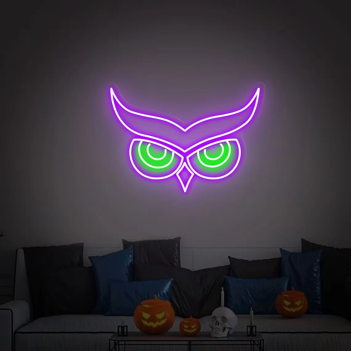 

Owl Anime Neon Sign Animal Lights Wall Art Decor Personalized Gifts Cool Light Up Bedroom Lamp Game room Bar Shop Club Light