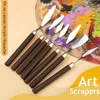 1/3/5/7Pcs Oil Painting Knife Stainless Steel Art Painting Drawing Stationery Tools Artist Spatula art supplies sketch 1