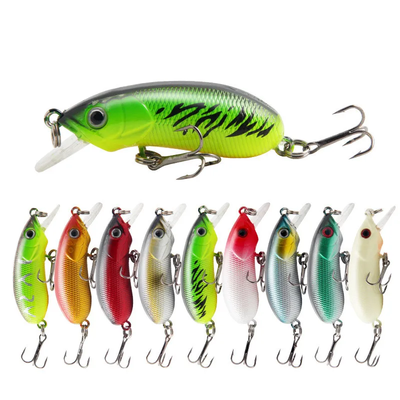 

Artificial Fake Bait for Fishing, Minnow Lure, Hard Bionic, Slow Sinking, Fishing Goods, Accessories, Y012, 5.3cm, 7.8g