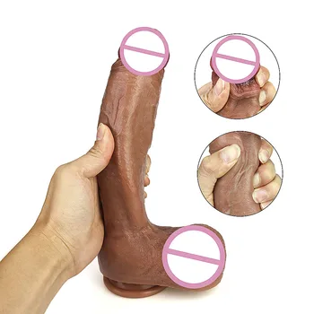 Realistic Huge Silicone Dildos Adult Female Masturbator Sex Toys Dildo with Sucker Large Penis Anal Sex Women Strap on Big Dick 3