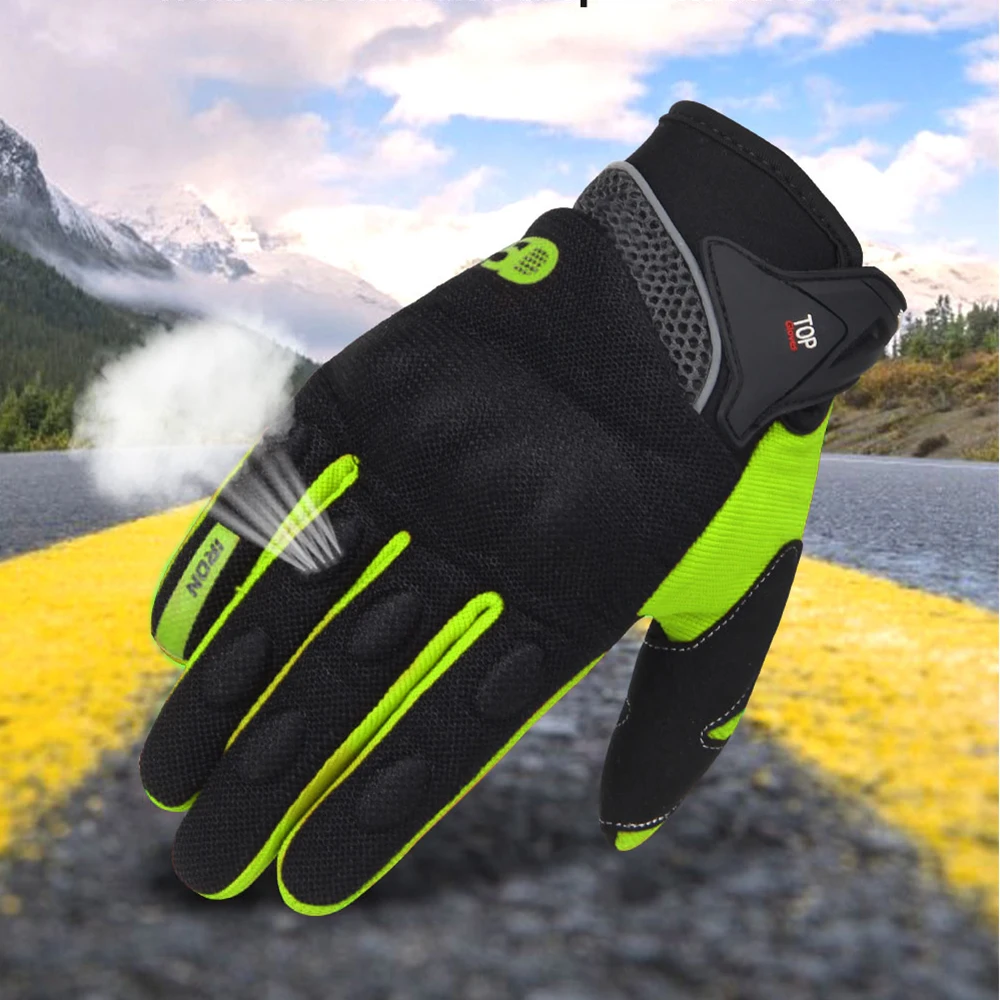Motorcycle Gloves Sports Gloves Full Finger Motorbike Equipment ATV Rider Protect Breathable Motocross