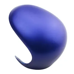 Premium ABS Car Shift Knob Protection Cover Gear Head Shift Collars (Matte blue)