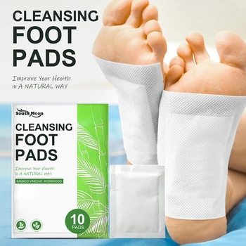 Anti-edema Ginger Pad Detox Slimming Foot Patches Stress Relieve Natural Herb Feet Treatment Body Toxins Adhesive Pads for Foot 1