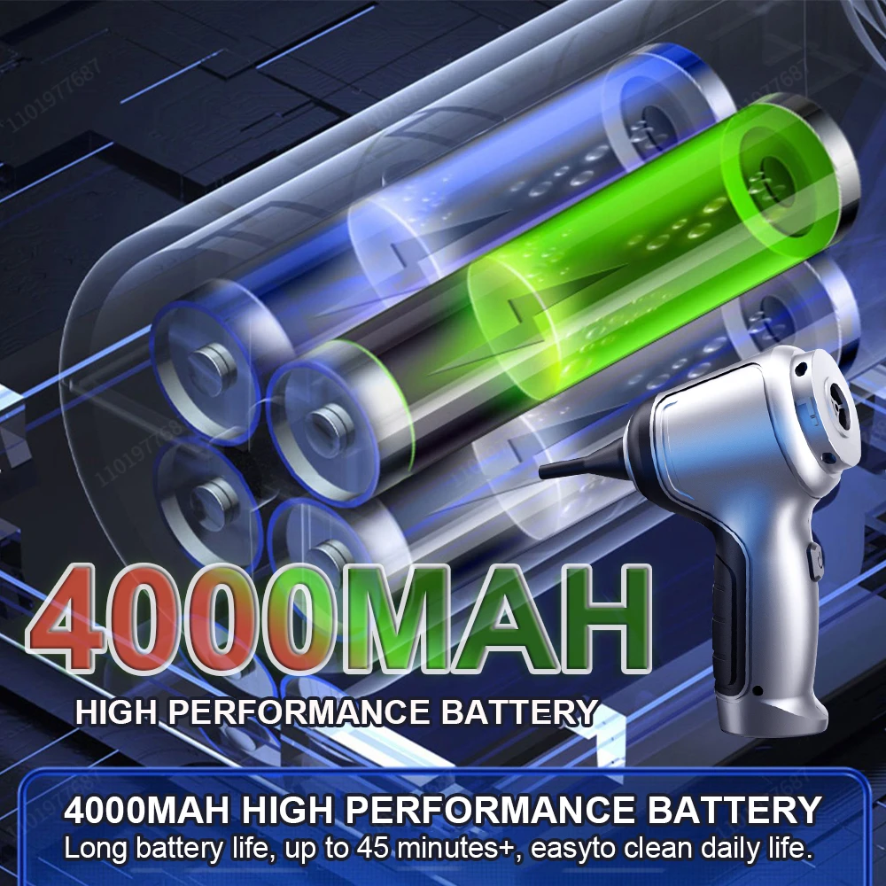 95000Pa Wireless Portable Vacuum Cleaner Car Vacuum Cleaner Handheld Mini ForCar Home Desktop Keyboard Cleaning cordless cleaner wireless vacuum cleaner vacuum cleaner portable vacuum cleaner handheld vacuum cleaner