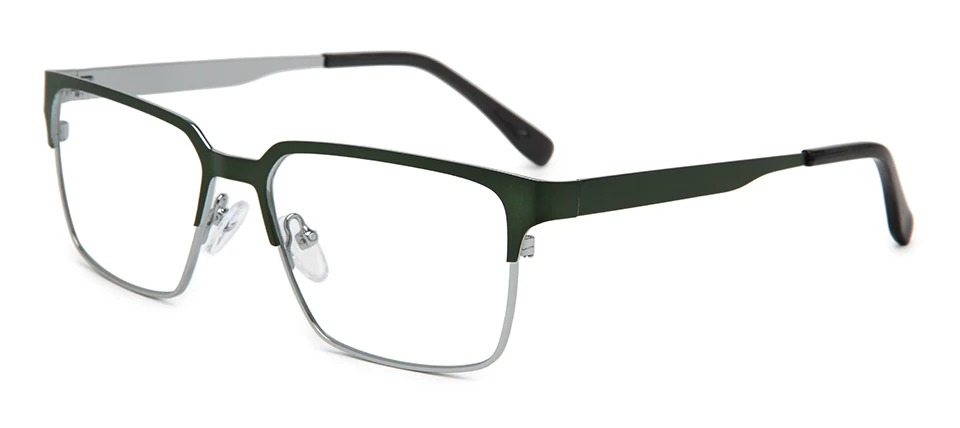 Green Silver Esnbie Eyeglasses