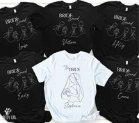 Bachelorette PartyShirtsBrideGift TeamBride ShirtHenPartyWeddingParty Tshirt Personalised Hen Party T Shirts Bridal Party Shirts 1