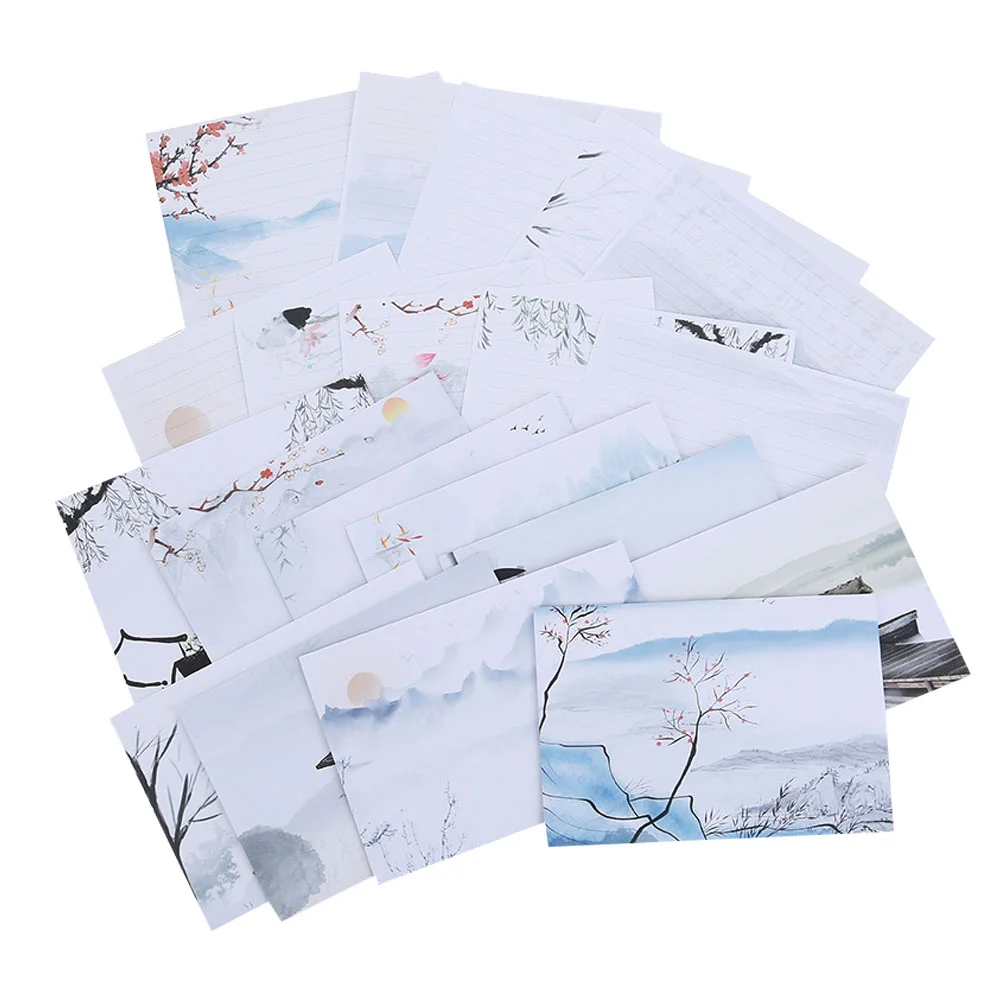 10 Sets Stationery Letter Envelope Writing Envelopes Kit Paper with Stationary Creative and Cute Papers girls summer sandals kids orthopedic high ankle clubfoot shoes children boys cute treatment footwear with arch support insole