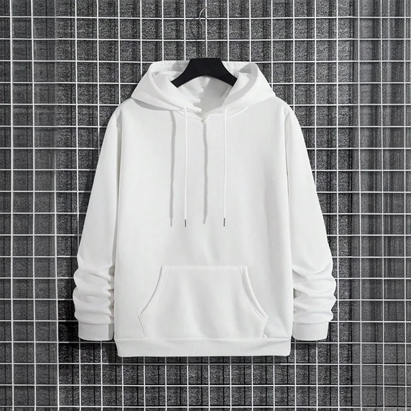 Hot Sales New Mens Tracksuit Clothing Solid Color Casual Sweatshirts Outdoors Sports Jogging Mens Hoodies HighQuality Sportswear