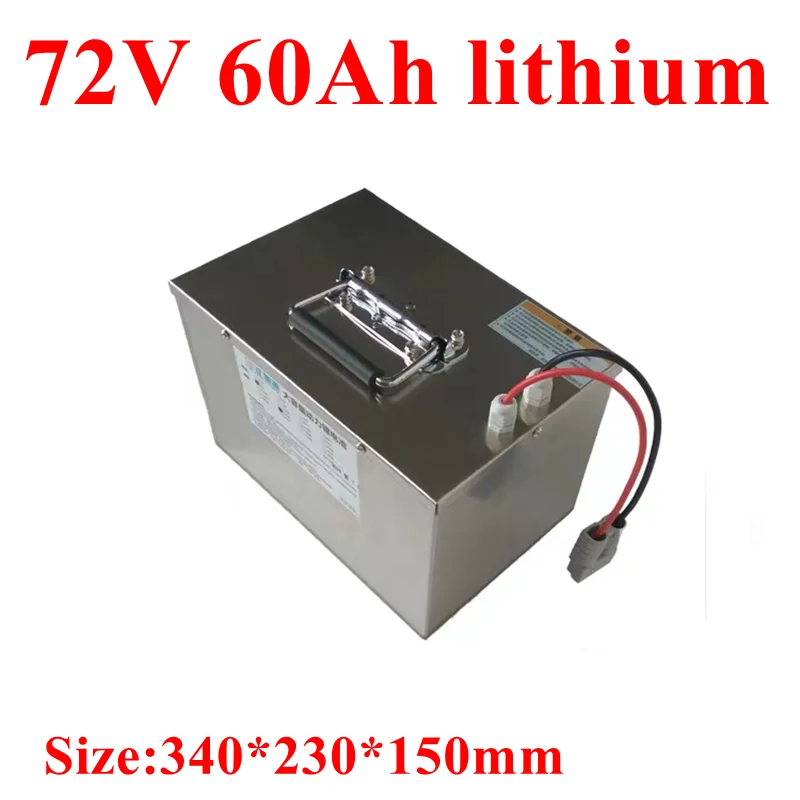 

high capacity 72v 60Ah li-ion no 72v 100ah lithium for 5000w golf club bicycle battery bike tricycle motorhome +10A charger