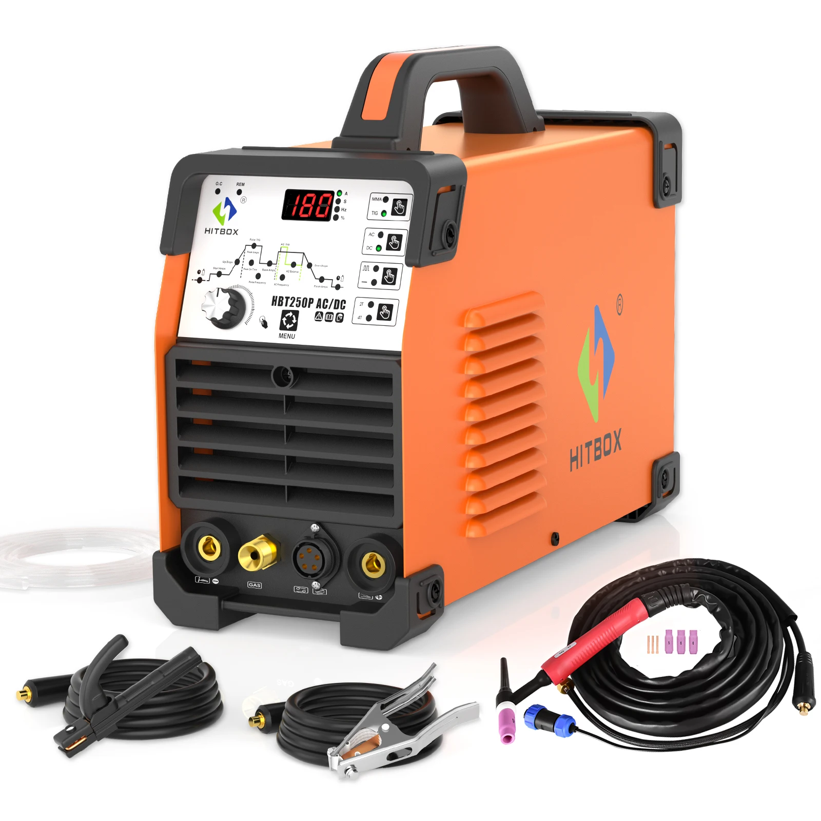 HITBOX HBT250P AC DC 5in1 Aluminium Tig Welding Machine DC HF TIG MMA hitbox-hbt250p-ac-dc-5in1-aluminium-tig-welding-machine-dc-hf-tig-mma