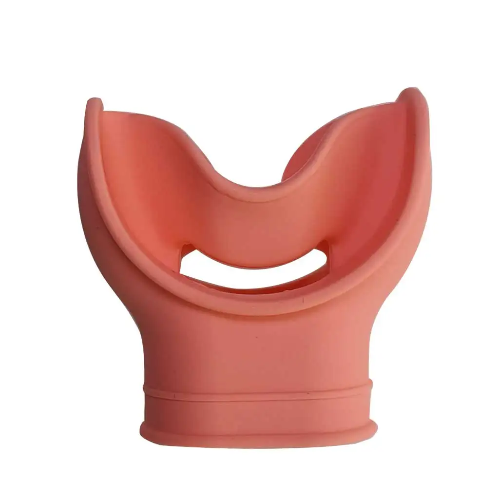 Snorkel Set Scuba Diving Connector Adaptor Scuba Diving Second Stage Silicone Mouthpieces Snorkel Regulator Colorful Octopus Mouthpiece Bite