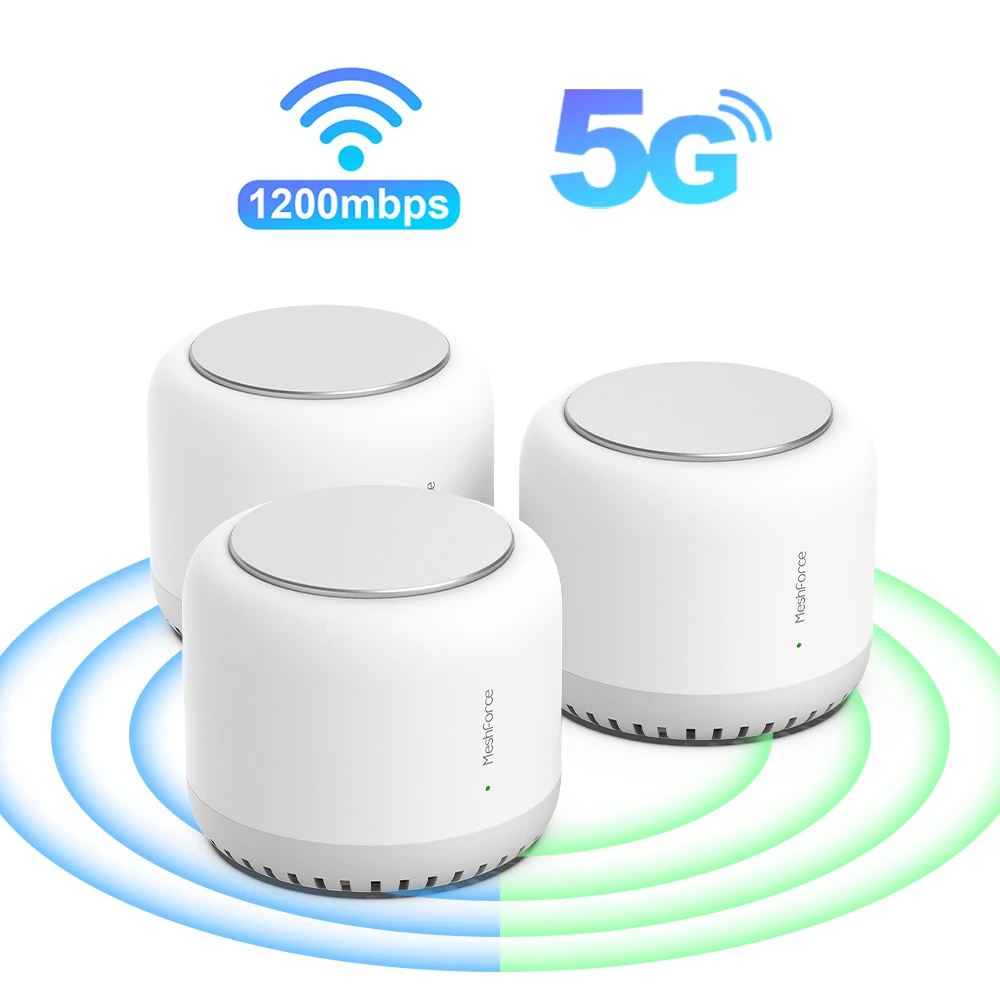 1 Pcs RéPéTeur Wifi Mesh Wi-Fi Signal Amplificateur Routeur 5G Wi Fi Range  Extender Longue