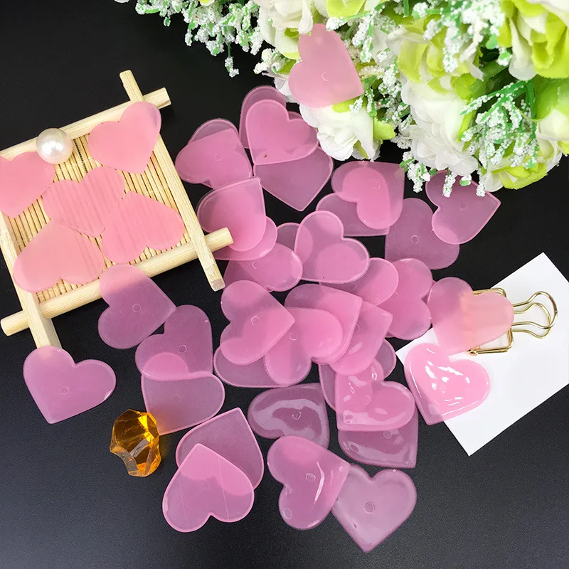 40pcs/set Luminous Heart Shape Stickers Fluorescent Glow in Dark Toys for Children Room Wall Decorations wall stickers glow dark stickers