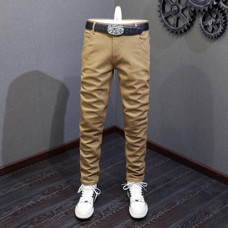 Джинсы мужские Стрейчевые облегающие