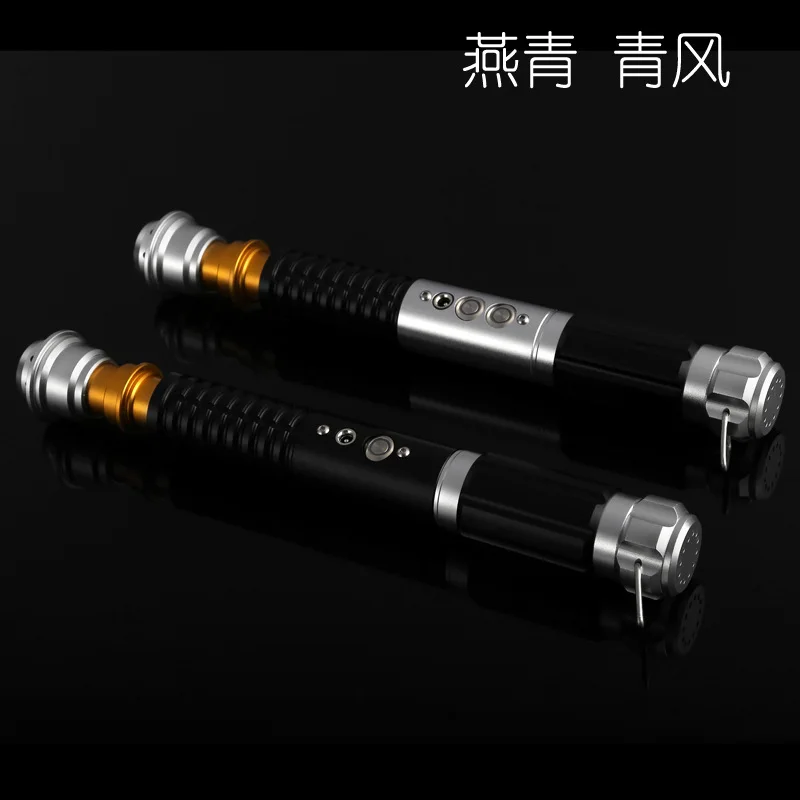 

107cm Cosplay Star Wars Anime Jedi Knight Laser Sword Monochrome 5 Sets Of Sound Effect Metal Handle Children Toy Birthday Gift