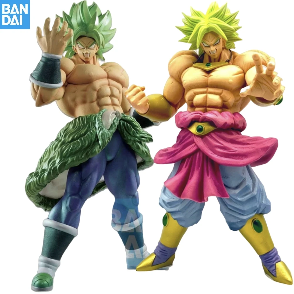 

BANDAI Anime Dragon Ball Ichiban Kujl Figure DBZ Super Saiyan Broly Full Power Ichibansho D B Vs Omnibus Figure Model Toys Gifts