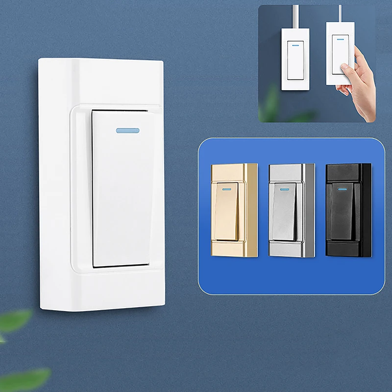 Micro Switch 1Pc 1 Gang 2 Way Surface Mount Switch Wire Hanging Installation Bedside On/Off Control Lamp Panel Wall Light Switch micro switch