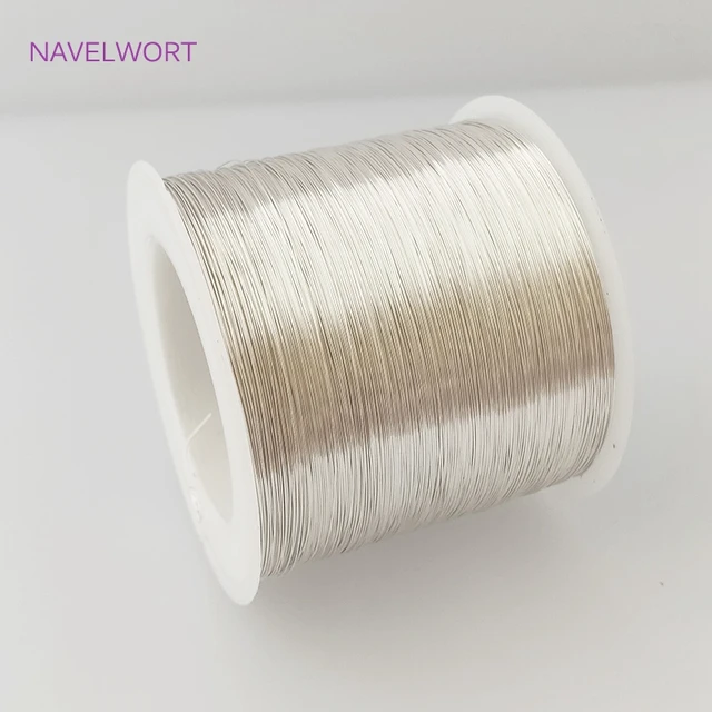 7 Types Size Silver/14K Gold Plated Brass Copper Wire For DIY Jewelry Making  Accessories Supplies Beaded Materials Copper Wire