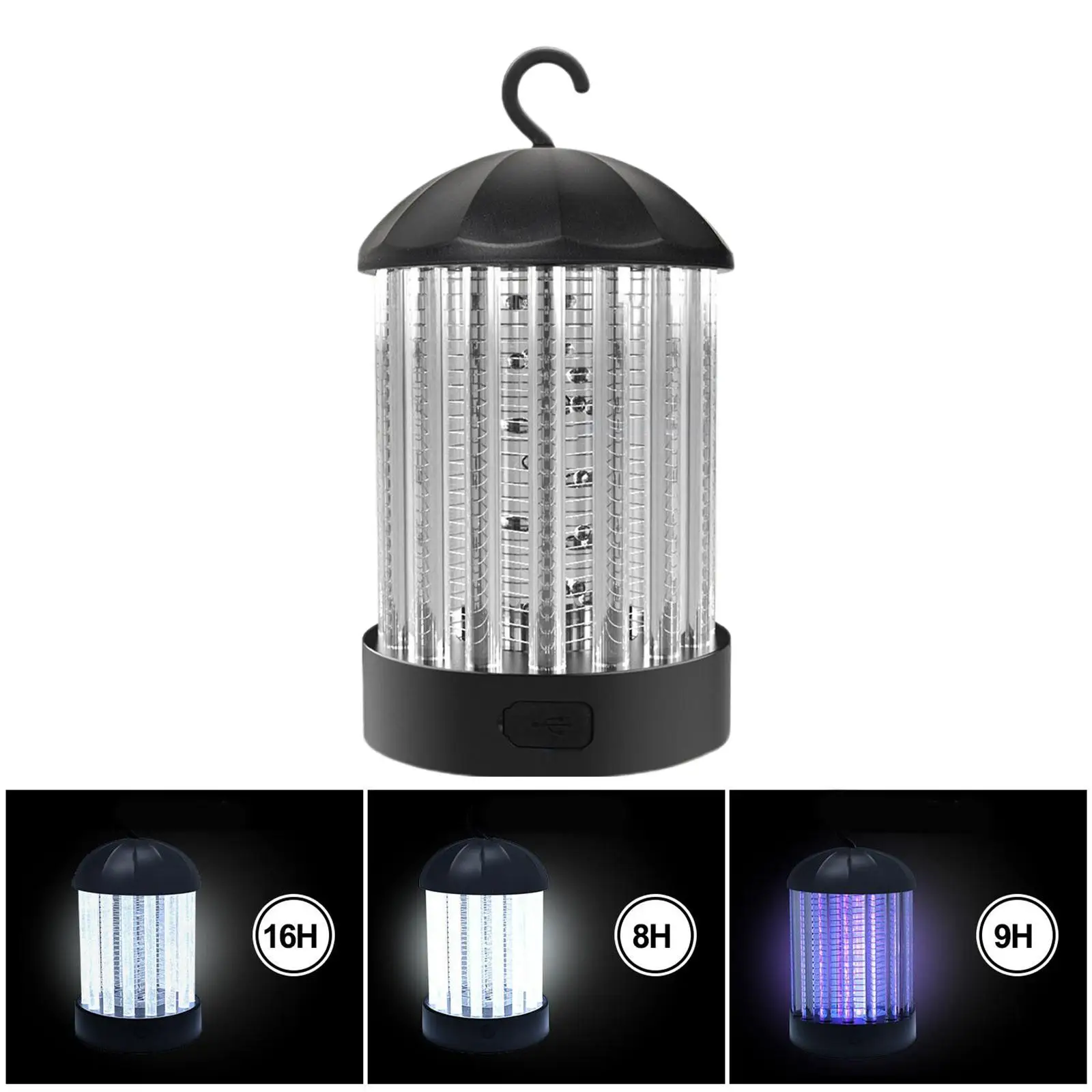 Trappole Per Mosche Elettroniche Luce Notturna Per Zanzare Lampada Per Zanzare A Sospensione Per Home Office Backyard Summer Bedroom Indoor