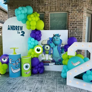 Monsters University Balloon Arch 1