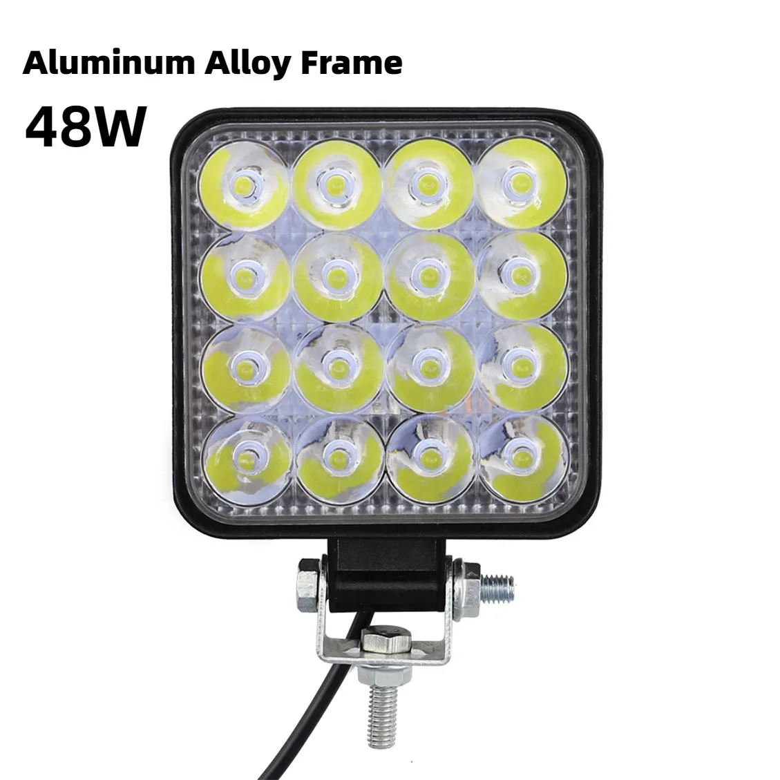 12 В 24 в автомобильный Водонепроницаемый 16 фонарей 48 Вт 14 светодиодов 42 Вт Рабочий фонарь прожектор для автомобилей грузовиков внедорожников мотоциклов Модификация 9-80 в