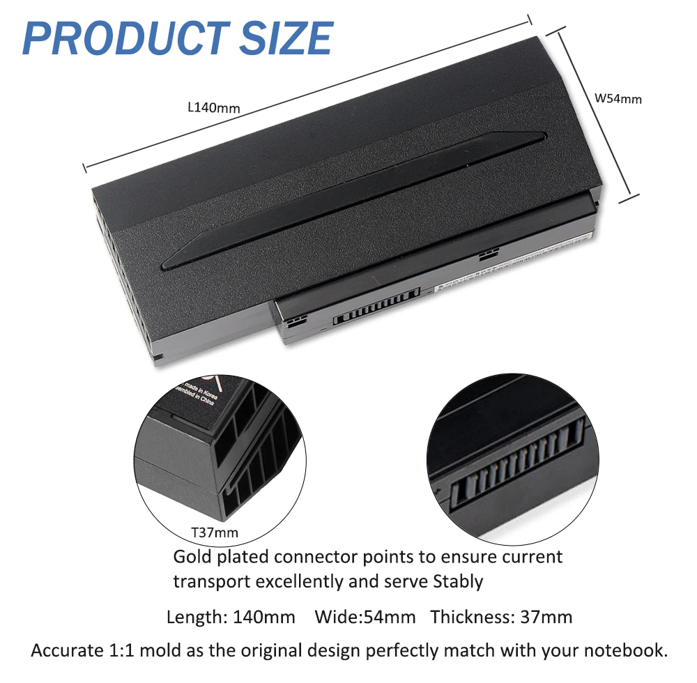 Etesbay A42-g73 5200mah da Bateria do Portátil para Asus G53 G53s G53j G53jw G53sx G73 G73s G73j G73jh G73jq G73jw G73jx G73sw G7352 - Imagem 4