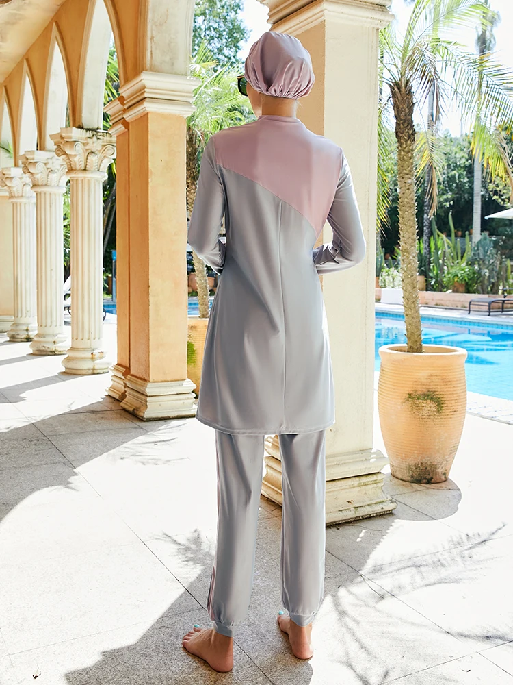 Burkini Muslim Swimwear 2023 Swimming Suit For Women Hijab Modest Swimsuit Islamic Clothing Sets Fashion Abaya