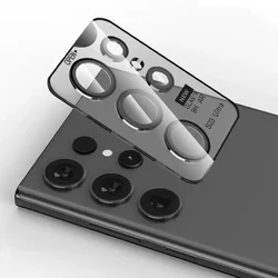 Premium Tempered Glass Lens Protector for Enhanced Camera Protection (Black)