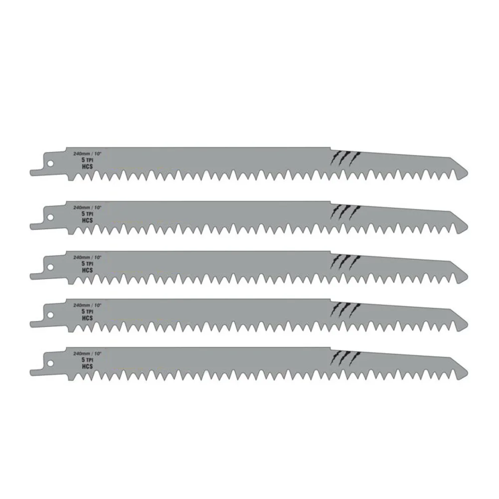 

5Pcs Reciprocating Saw Blades For Fast Cutting Straight Cutting Woodworking Saber Saw Blades Jigsaw Blades S1531L