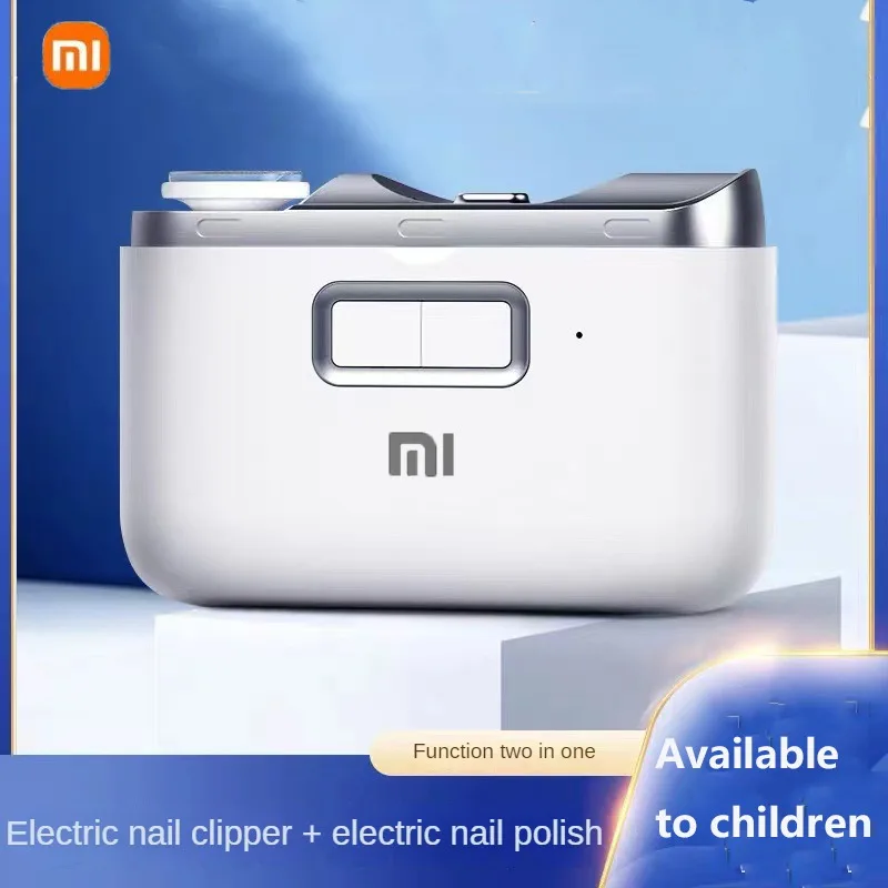 Xiaomi Electric Nail Clippers Mijia Fully Automatic Polished Armor Trim Nail Clipper Smart Home Suitable for Children Manicure electric nail clippers