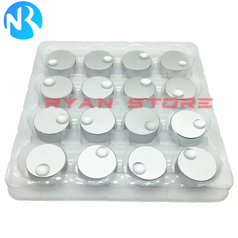 2PCS 알루미늄 솔리드 코어 손잡이 캡 크기 32*13mm 13X32MM 내부 Iole은 직경 6mm입니다. 전위차계 인코더 밴드 스위치 Kno