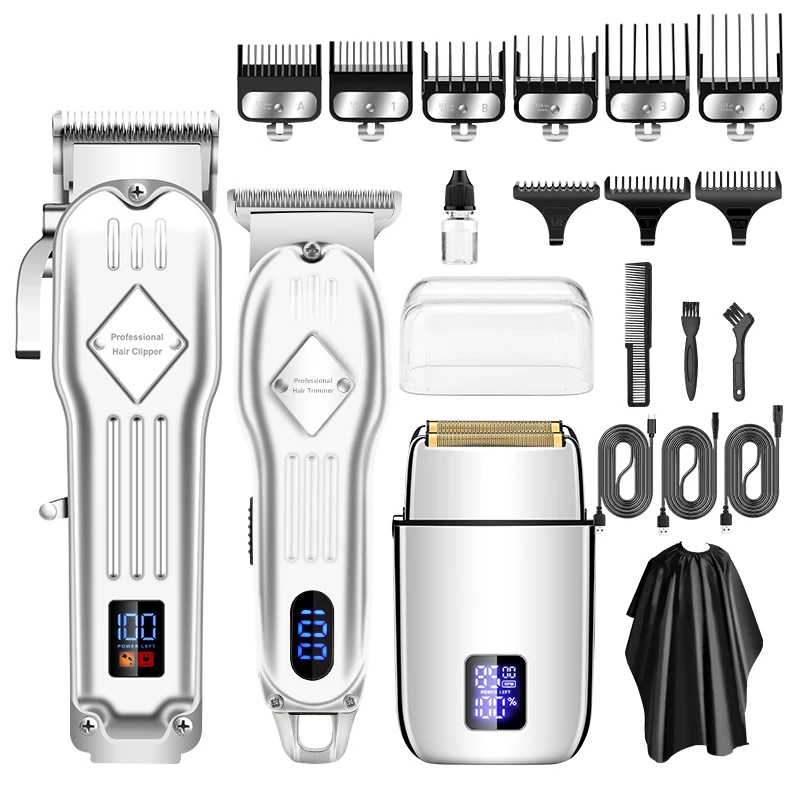 resuxi cortador de cabelo eletrico profissional para homens 01