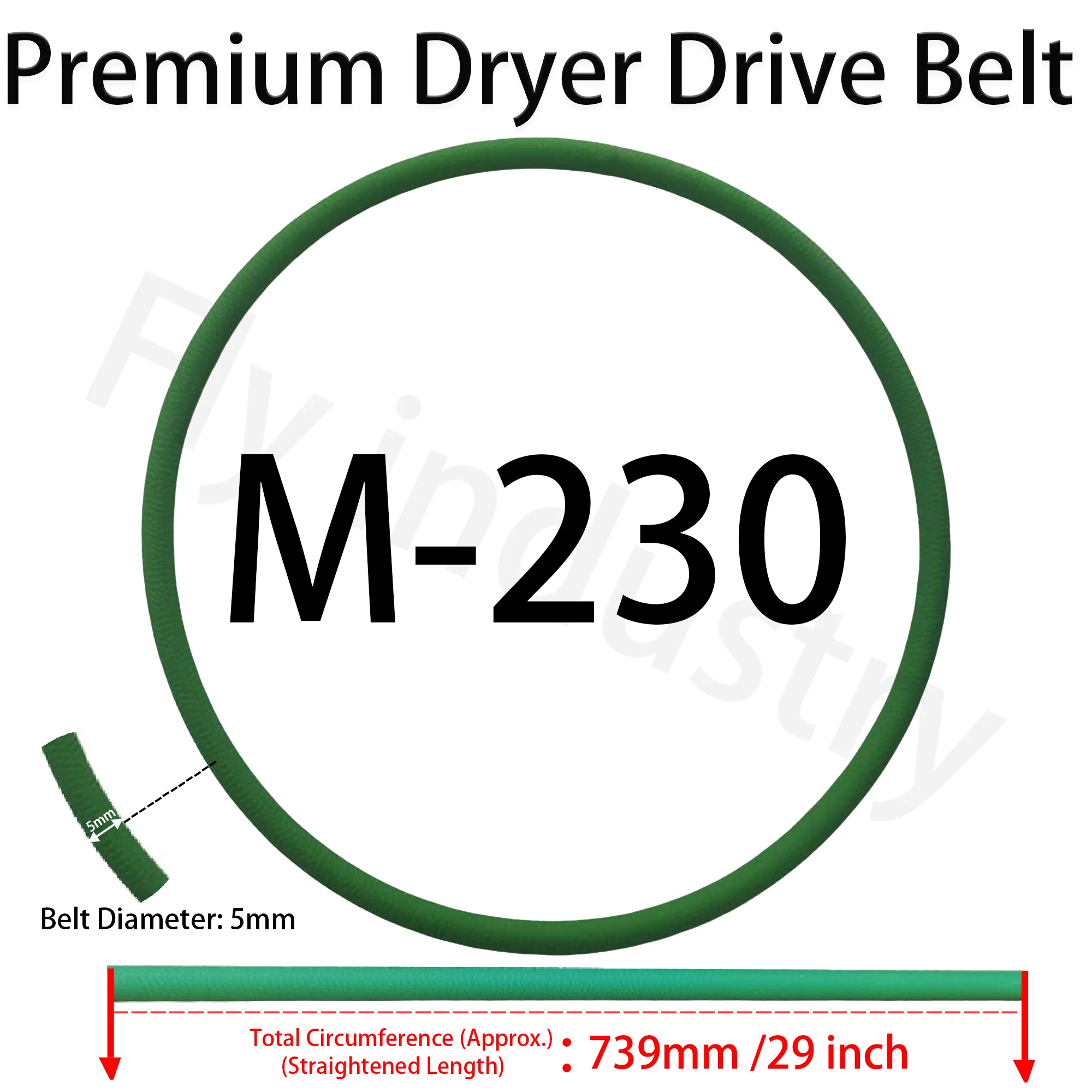 건조기 벨트, 의류 건조기 벨트, 파나소닉 범용 NH-2010TU, NH35-31T, 녹색 원형 벨트 전동 벨트