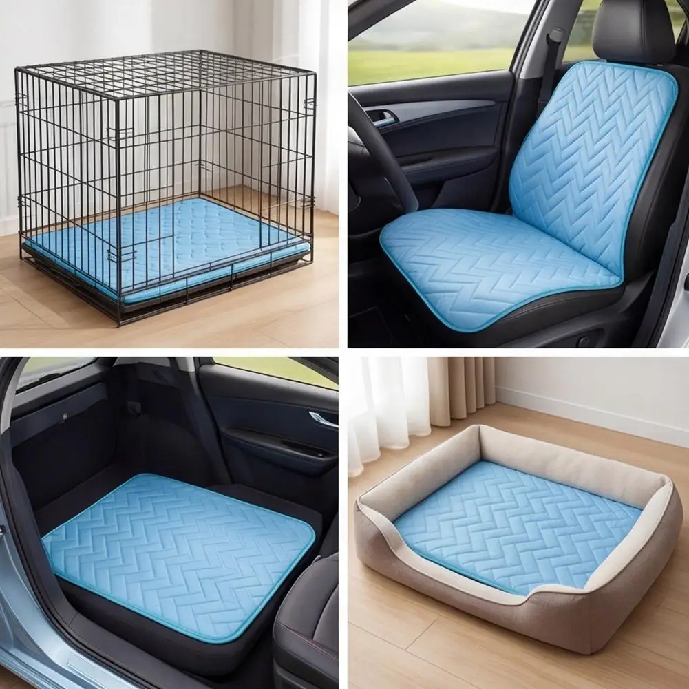 Tapis rafraîchissant pour chien et chat panier couchage été_voghion.com