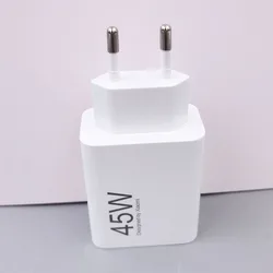 High - Power Turbo Charge Wall Adapter with Type - C Cable - Only EU charger