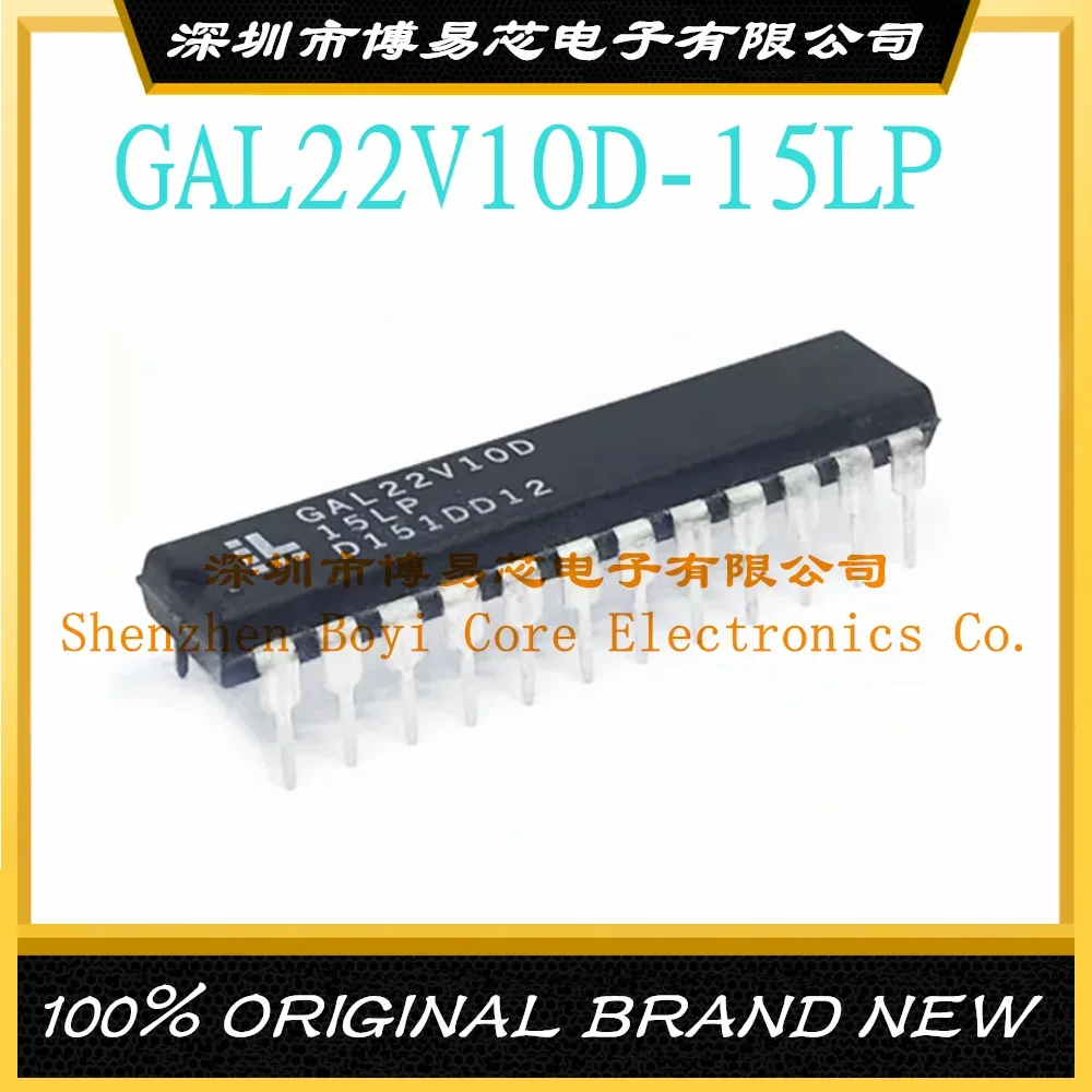GAL22V10D-15LP 25LP new original DIP-24 programmable logic chip gal22v10d 25lp gal22 gal22v10 gal22v10d gal22v10d 25 ic chip cpld fpga dip24 in stock 100% new originl