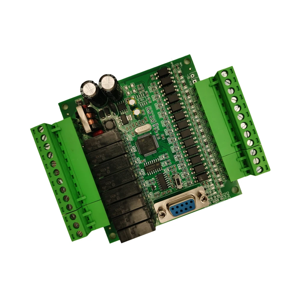 PLC Industrial Programmable Controller 1N-20MR Relay Module with Case DC Programmable Logic Controller FX1N 32MCU