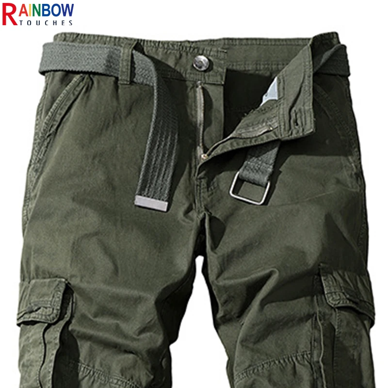 Cargo Pants Military Cargo Pants Men Casual Pants Rainbowtouches Cargo Pants Casual Fashion Sports Training Outdoor Trousers Mens Military Pocket Solid Straight