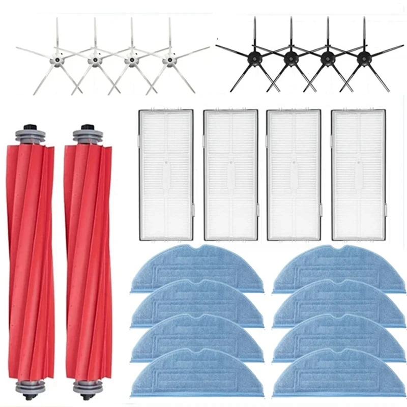 

Швабры для фильтра Hepa, запчасти, как показано на Roborock S7 S70 S75 S7max S7 Maxv Ultra T7S Plus S7 Pro Ultra, аксессуары
