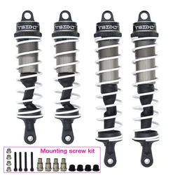 Premium Metal Shock Absorber Damper Suspension, 120mm Front & 140mm Rear (Titan with Screw)