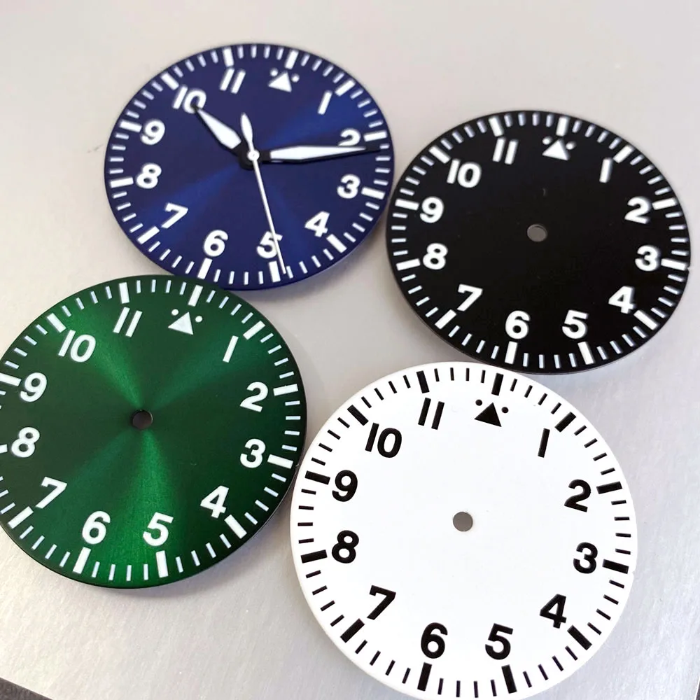 Sunburst Multicolor Watch Dial with Hand Set